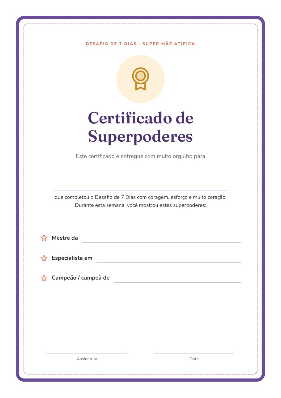 Certificado de superpoderes